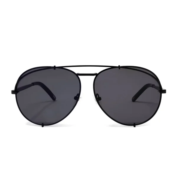 Aviator Sunglasses - Matte Black Frame - Grey Lens - Koko by Diff Eyewear