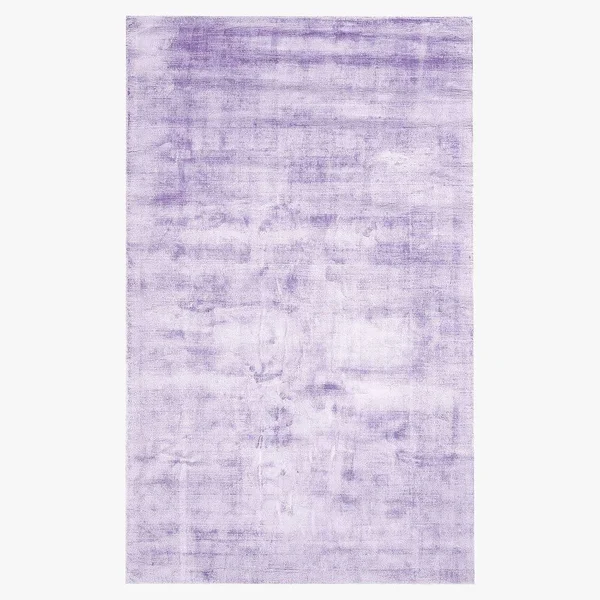 Solid Viscose Rug, 5&x8&, Lavender Hush - 5x8 - Rugs & Windows - Pottery Barn Teen