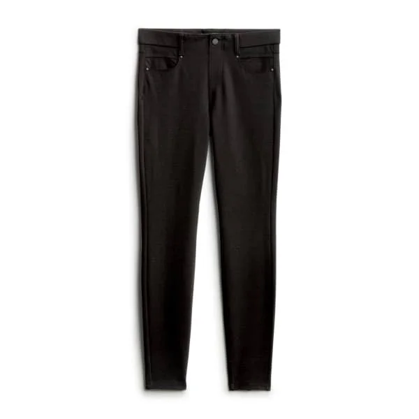 GIA Glider Pull on Super Stretch Ponte Black, 6