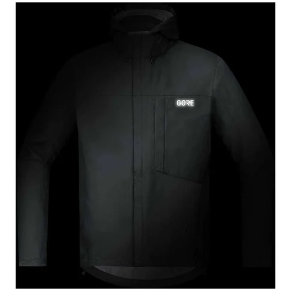 Gore Wear C3 Gore-Tex Paclite Hooded Jacket - Black