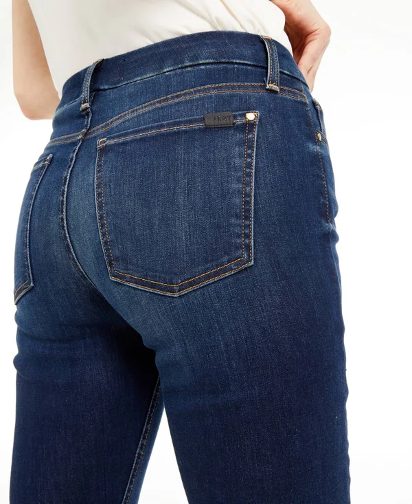 Jen7 by 7 for All Mankind Women's Straight-leg Ankle Jeans in Providence - Blue - Size 2
