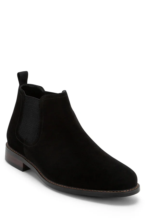 Men's Blondo Grant Waterproof Chelsea Boot 5358239 - 8 M - Black Suede