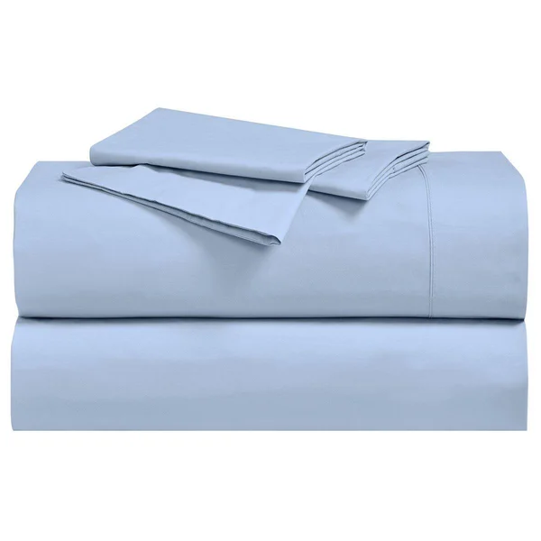 Royal Tradition 100% Cotton Percale Sheet Sets: King, Blue