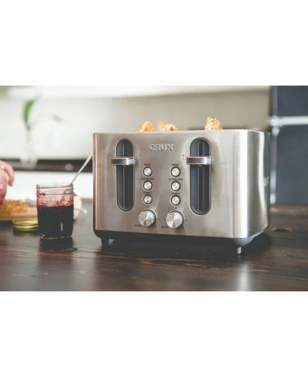 Crux Crx14545 4-Slice Toaster