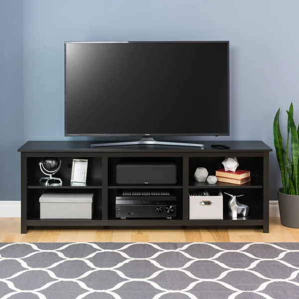 Prepac Sonoma 72x22 TV Stand - Black