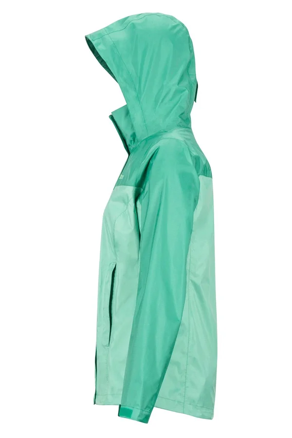Marmot Women's PreCip Eco Jacket - Xs - Double Mint, Verde