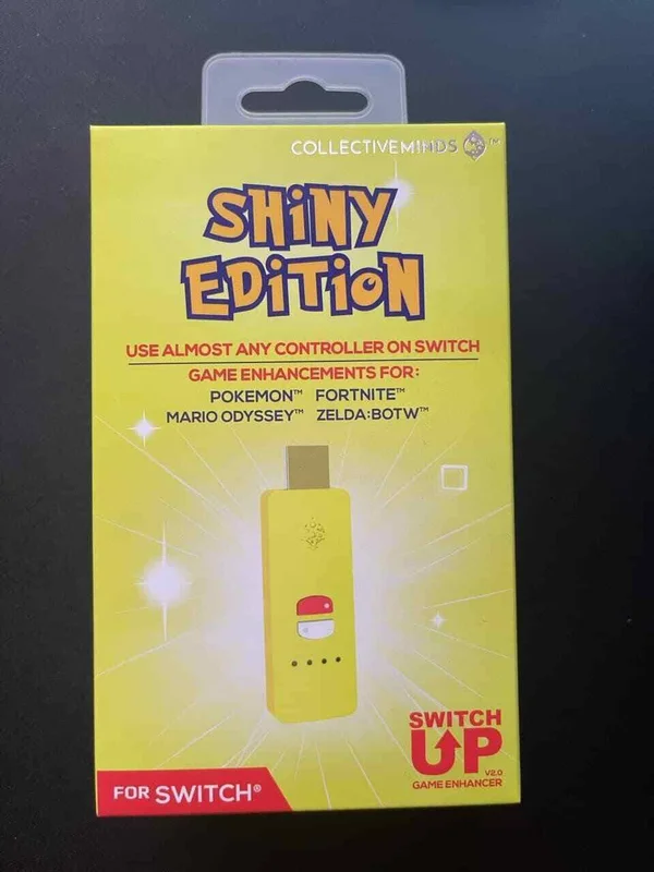 in Hand- Nintendo Switch Up Game Enhancer Shiny Edition Pokemon Collective Minds