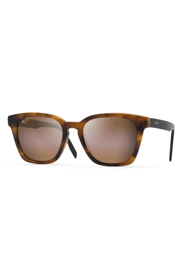 Maui Jim Shave Ice 52mm Polarized Sunglasses - Tortoise