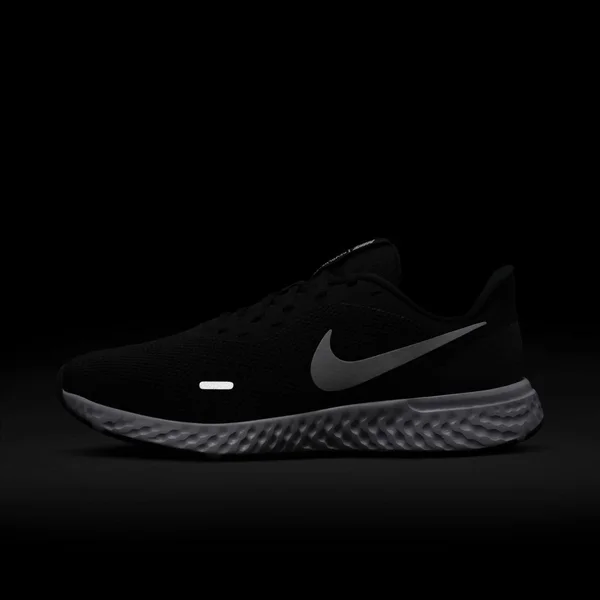 Nike Men's Revolution 5 Running Shoes, Wide - Black, 12