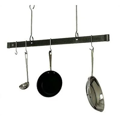 Enclume 54x22 Adjustable Ceiling Bar - Hammered Steel