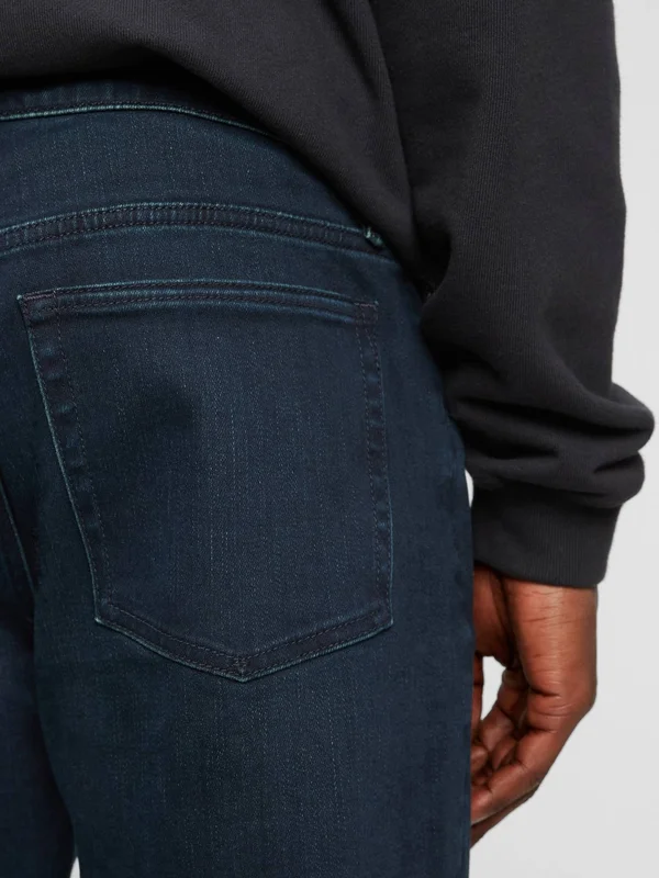 Gap Men's Soft Wear Slim Jeans with Washwell Dark Blue Tall Size 36W