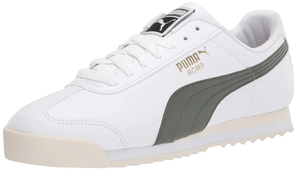 Puma Roma Basic + White Men's Shoes, Size: 6.5