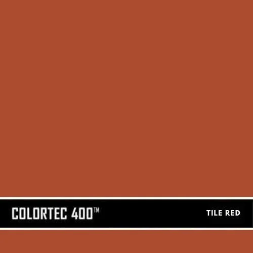 Colored Floor Solvent-Based Polyurethane-ColorTec 400 1 Gallon Kit, Tile Red