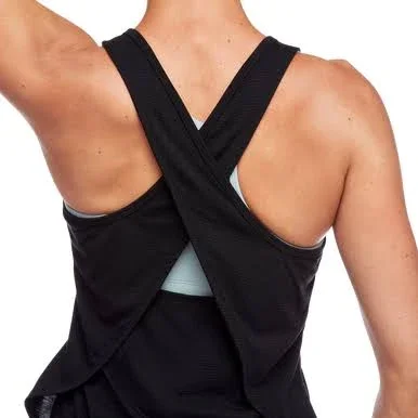 Black Diamond Women's Splitter Tank - Small - Carbon Stripe