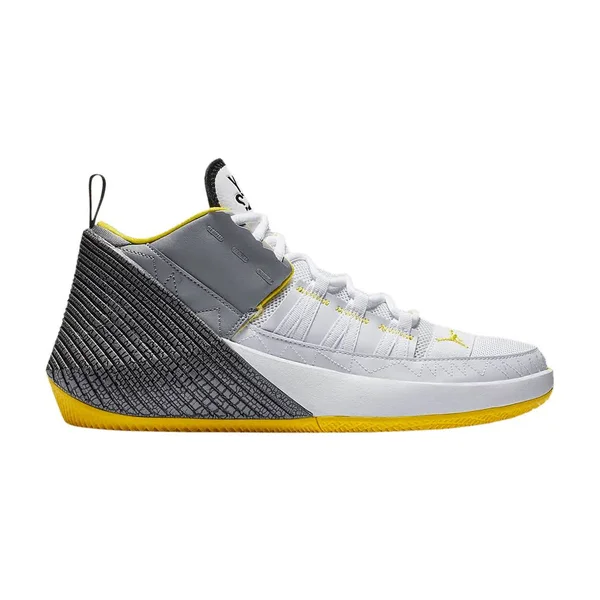 Jordan Why Not Zero.1 Basketball Shoes White/Yellow/Grey Size 9.5