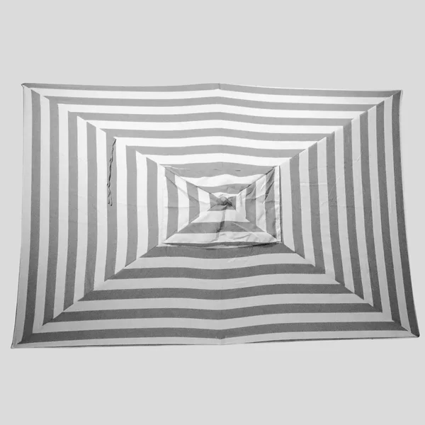 Threshold Rectangular Cabana Stripe Patio Umbrella - Navy