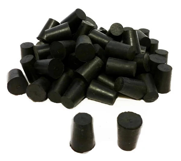 Rubber Stoppers - Size 1, Solid, 10-Pound Case