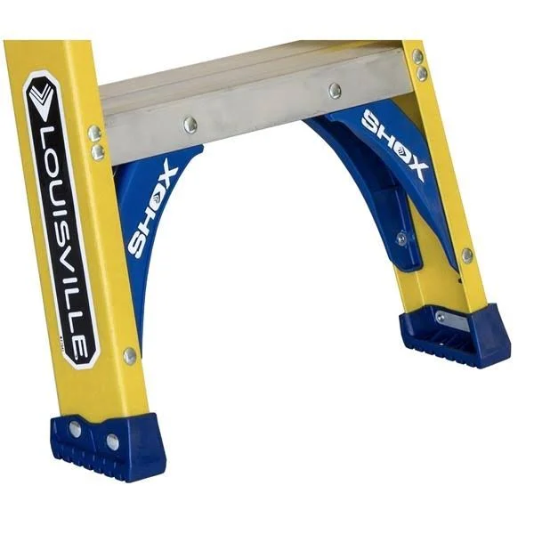Louisville Ladder FS2004 Fiberglass Step Ladder, 4-Feet/250lb