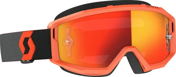 Scott Primal Orange/Black Motocross Goggles, Orange-Black