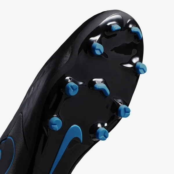 Nike Men's Tiempo Legend 8 Academy FG/MG Black/Blue/Hero - 10