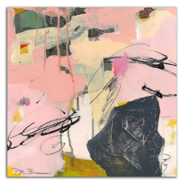 Tangletown Fine Art 16x22 x 16x22 Sylvan Zephyr NO. 4 by Pamela K. Beer Print on Canvas