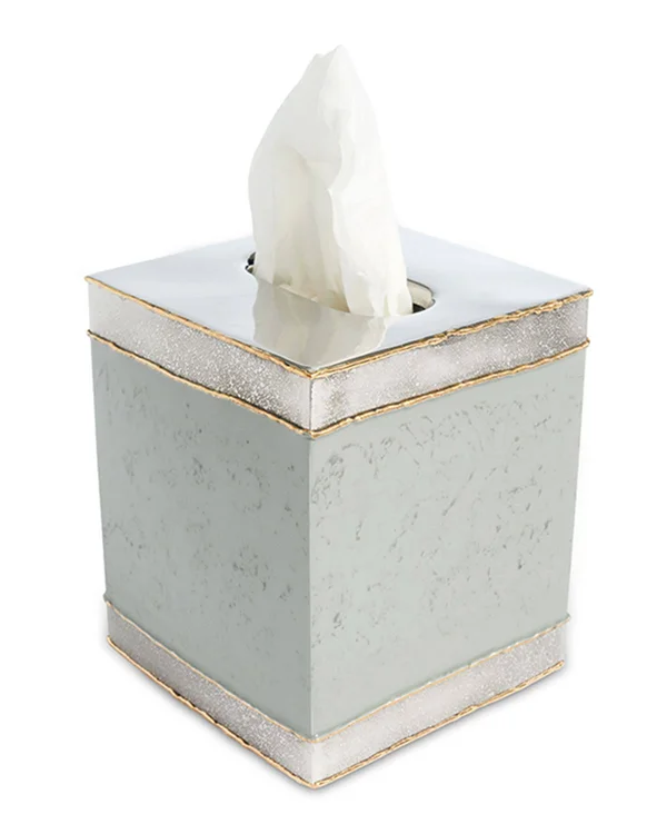 Julia Knight Cascade Tissue Box COVER, Surf