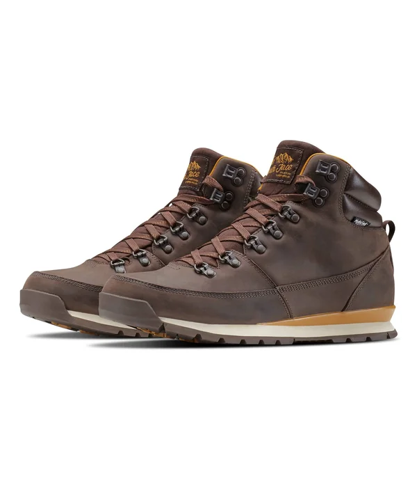 The North Face Back to Berkeley Redux Leather Boots - Men's Chocolate Brown/Golden Brown, 9.5