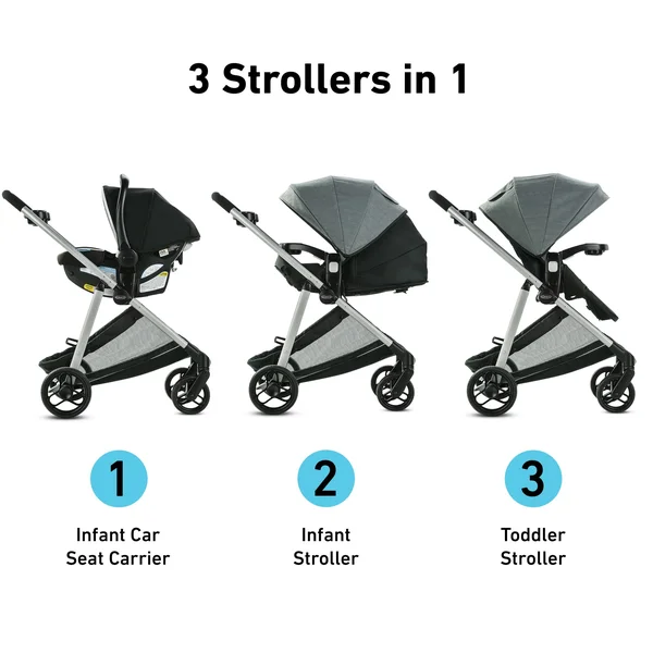 Graco - Modes Element LX Travel System - Lanier