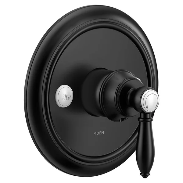 Moen UTS33101BL Weymouth M-CORE Valve Trim - Matte Black