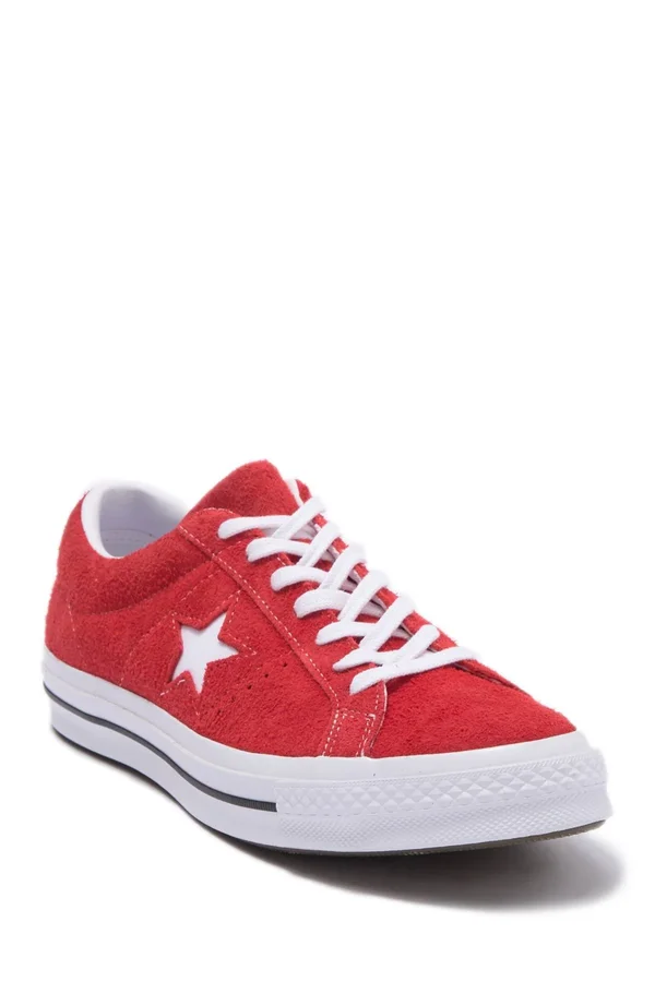 Converse One Star Ox &Red Suede& Mens Sneakers - Size 7.5