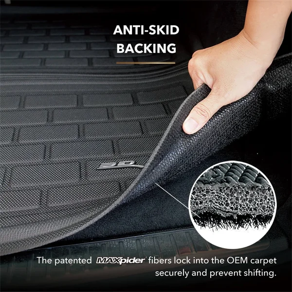 3D MAXpider 2011-2019 Ford Explorer Kagu Cargo Liner - Tan - M1FR0361302