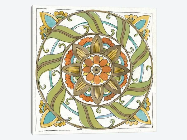 Anne Tavoletti Canvas Wall Decor Art Prints - Tuscan Elegance x ( Decorative Elements > Patterns > Scroll art)