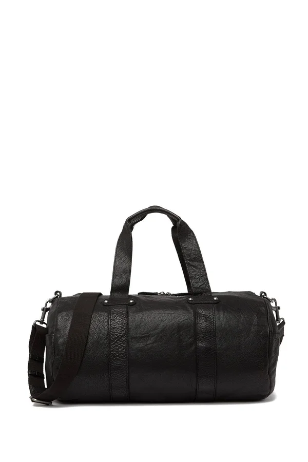 Frye Washed Leather Duffel Bag Black One Size at Hautelook - Mens' Bags - Duffle & Weekend Bags