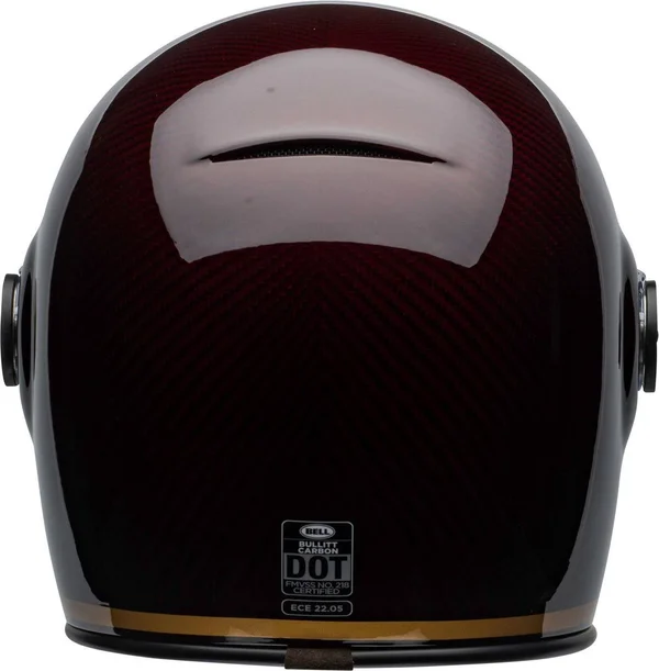 Bell - Helmet Bullitt Carbon Transcend Candy Red, Gold - Size S
