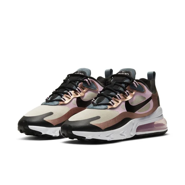 Nike Air Max 270 React Women's Shoes in Brown, Size: 8.5, CT1833-100