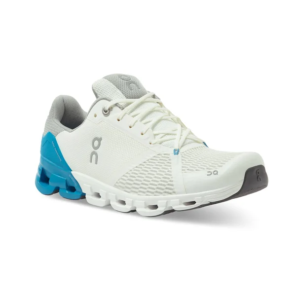 on Running Men's Cloudflyer White - Blue, 7.5, M