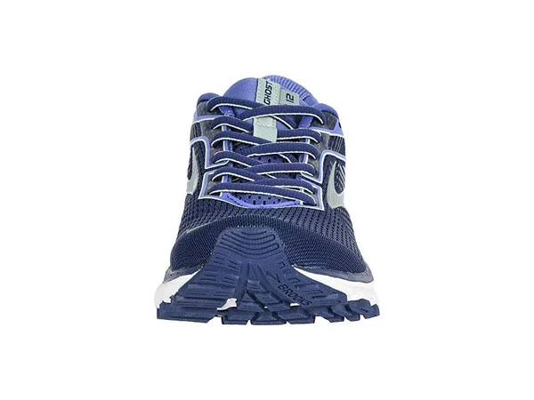Brooks Women's Ghost (Wide) 12 Peacoat-Blue-Aqua, 7