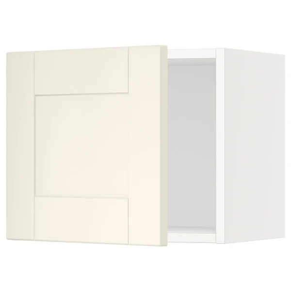 IKEA - SEKTION Wall Cabinet, white/Grimsl鰒 Off-White, 18x15x15