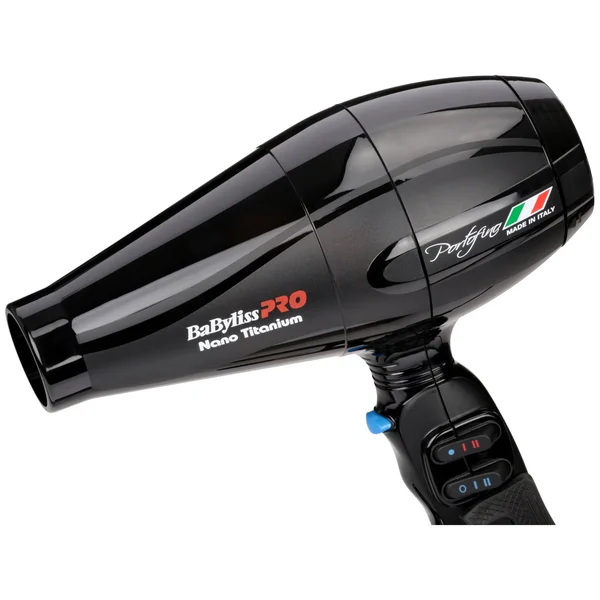Babyliss Pro Nano Titanium Portofino Hair Dryer, Black