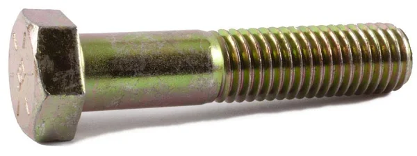 1-8 x 10 Grade 8 Hex Cap Screw Yellow Zinc Plated