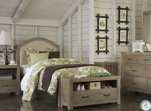 Ne Kids Highlands Mirror in Driftwood