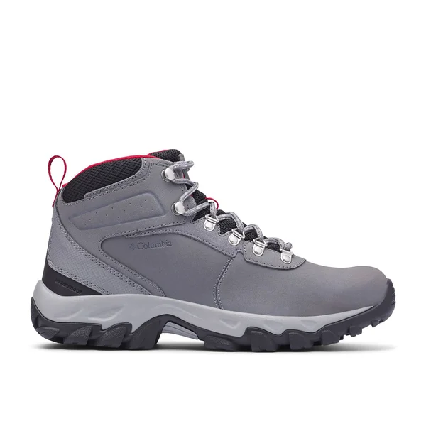 Columbia Men's Newton Ridge Plus II Waterproof Hiking Boot Ti Grey Steel/Rocket 13