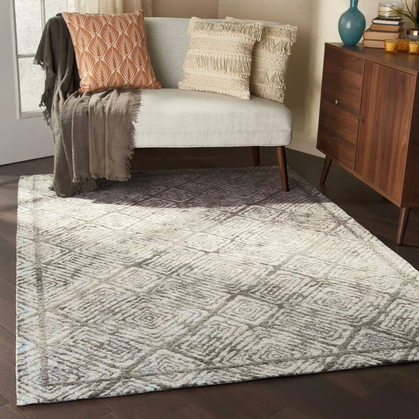 Studio NYC Organic Modern OM002 Area Rug 3&9x22 x 5&9x22 - Ocean