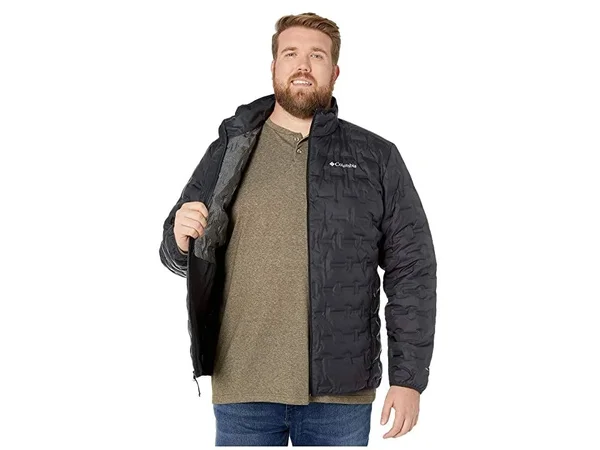 Columbia Men's Delta Ridge Down Jacket - 1x - Black