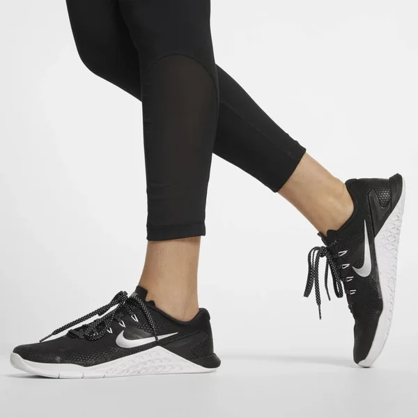 Nike Pro 7/8 Tights - Women's M Black - White