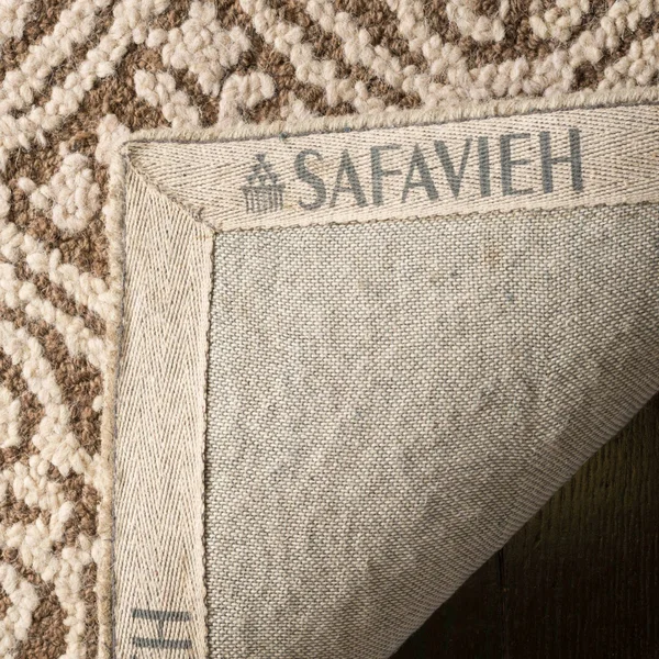 Safavieh CAM232A Cambridge Area Rug - Brown, White: 5-ft x 8-ft