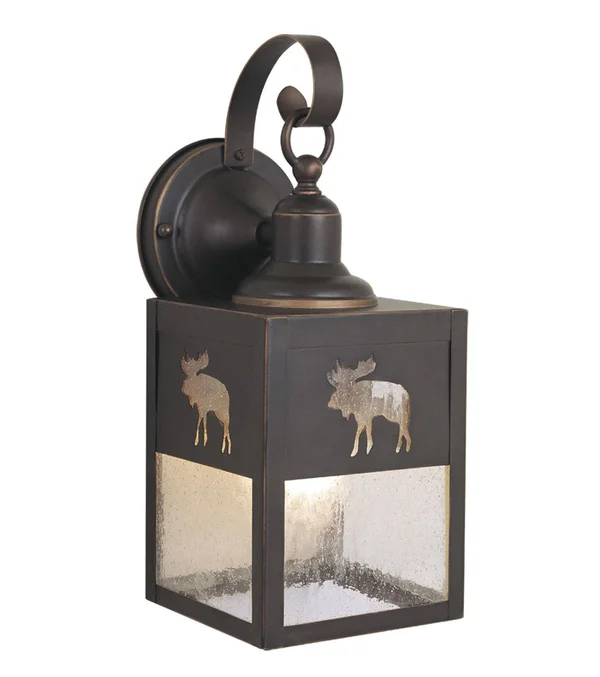 Vaxcel Ow24963bbz Yellowstone 5-Inch Outdoor Wall Light Burnished Bronze