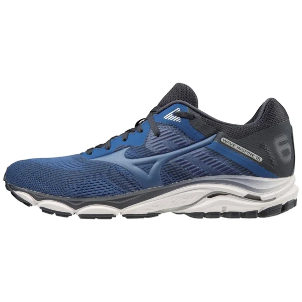 Mizuno - Men's Wave Inspire 16 Running Shoe, True Blue, Size 16