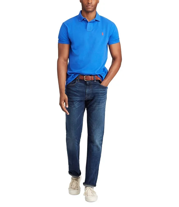 Polo Ralph Lauren Hampton Relaxed Straight-Fit Stretch Denim Jeans, Mens, 42 30, Rockford