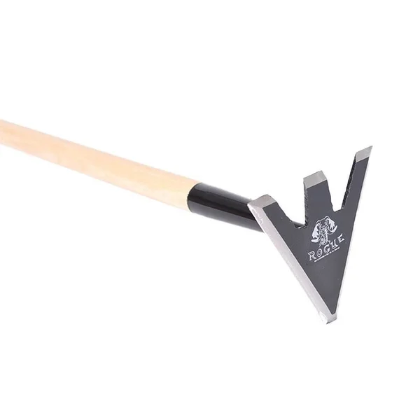 Rogue Hoe 60 inch Handle Do It All 6.5 inch Hardened Steel Garden Hoe Tool
